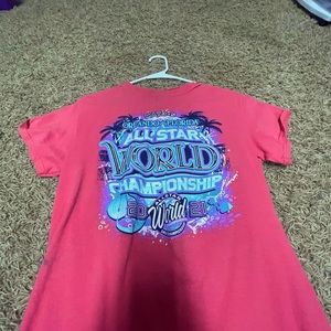 Girls cheerleading champion t-shirt